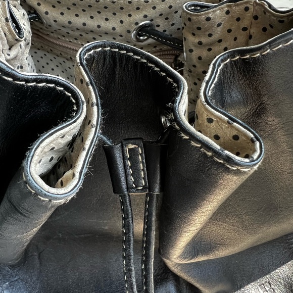 Kate Spade black leather hobo bag - Picture 2 of 12